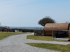 Camping Pods at Looe Campsite