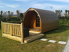 Camping Pod Exterior