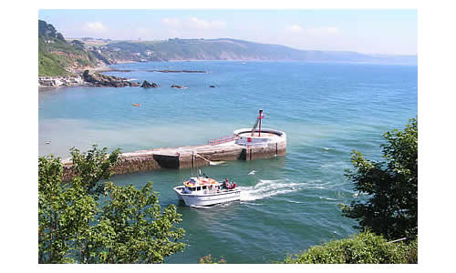 The banjo pier at Looe